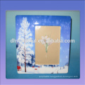 Hot selling ceramic picture frames with snow scenery painting